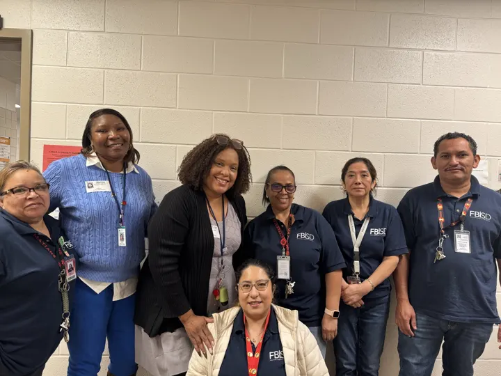 With the Fort Bend ISD team